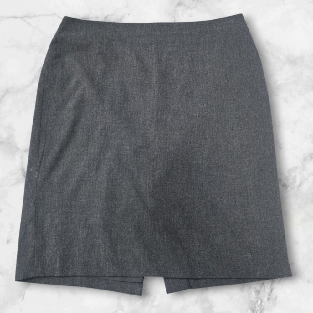 Ann Taylor Charcoal Pencil Skirt